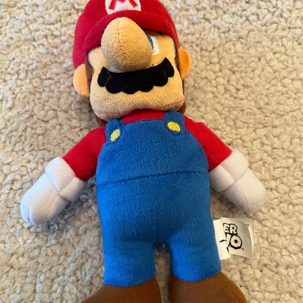 Nintendo Super‎ Mario Bros 10" Mario Plush Doll Toy 2021